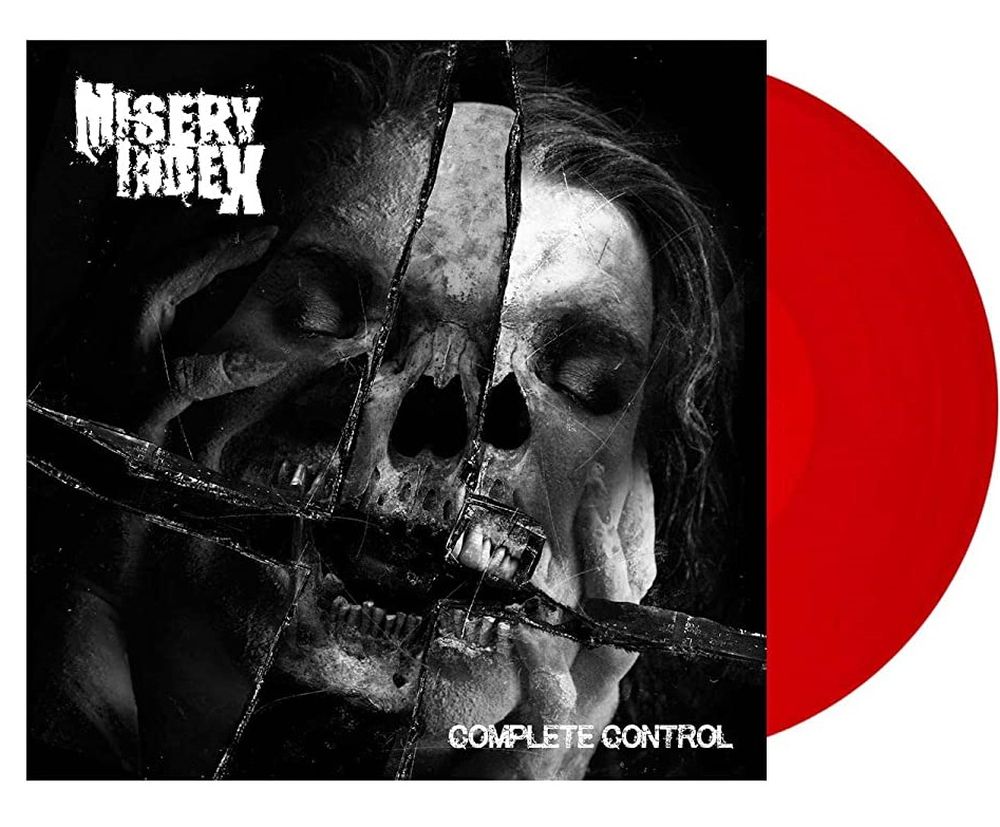 Misery Index - Complete Control (Ltd. Ed. 180g Transparent Red vinyl with poster) - Vinyl - New