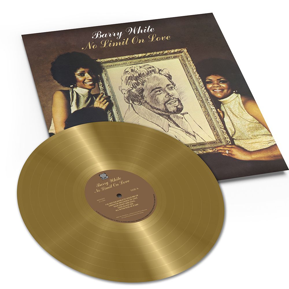 White, Barry - No Limit On Love (Gold vinyl - numbered ed. of 2250) (2022 RSD LTD ED) - Vinyl - New