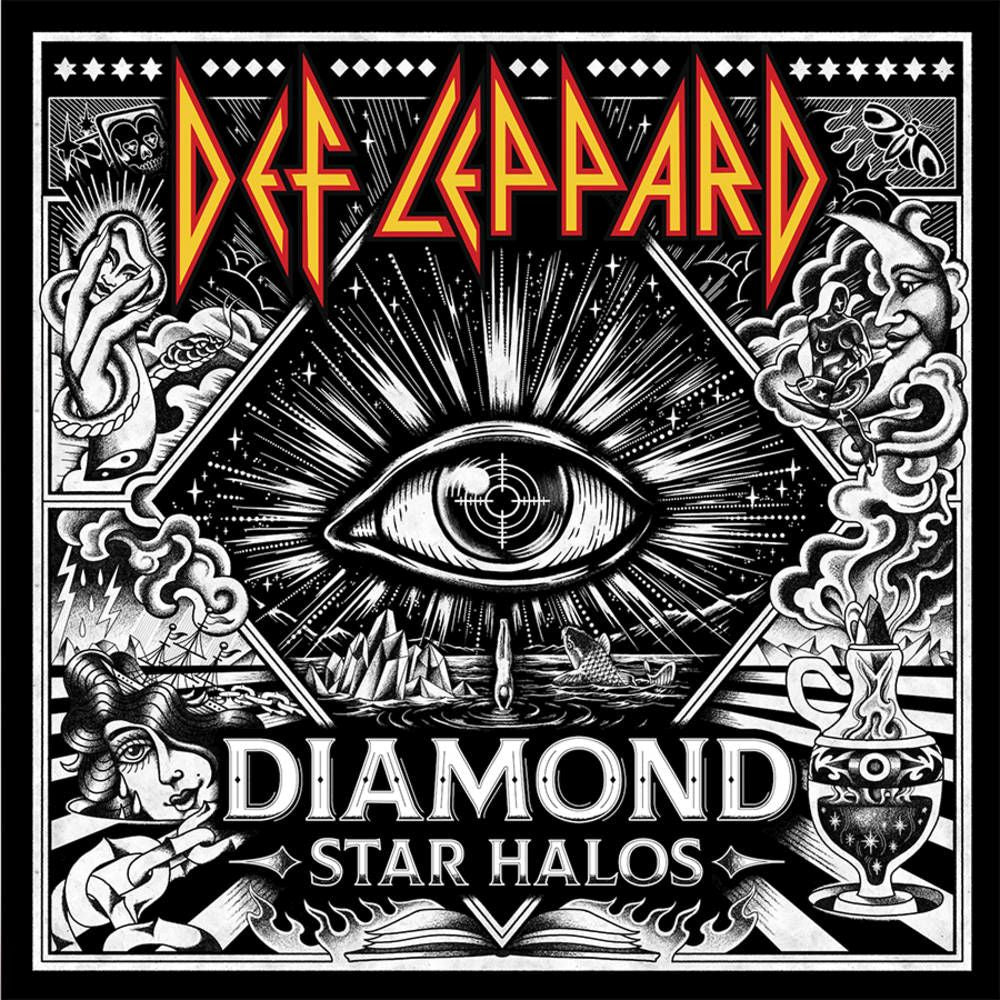 Def Leppard - Diamond Star Halos (Ltd. Ed. Indie Exclusive 2LP Clear vinyl gatefold) - Vinyl - New
