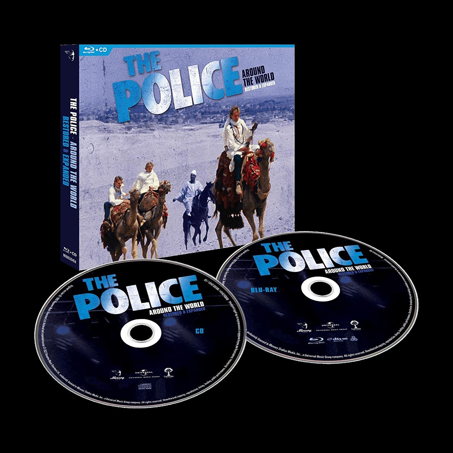 Police - Around The World: Restored & Expanded (2022 CD/Blu-Ray remastered reissue) (RA/B/C) - CD - New