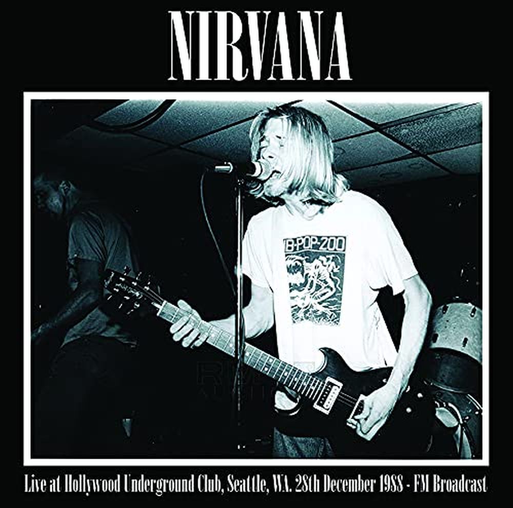 Nirvana - Live At Hollywood Underground Club, Seattle, WA. 28th December 1988 - FM Broadcast (Ltd. Ed. of 500 copies) - Vinyl - New