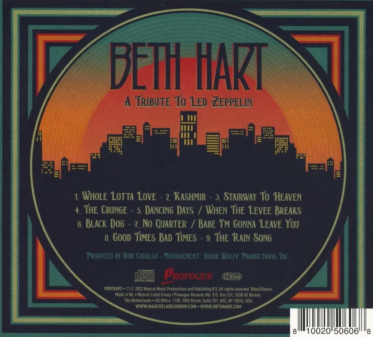 Hart, Beth - Tribute To Led Zeppelin, A - CD - New