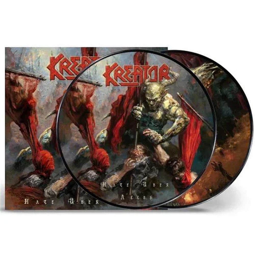 Kreator - Hate Uber Alles (Ltd. Ed. 2LP Picture Disc vinyl trifold with etched D side - 2000 copies) - Vinyl - New