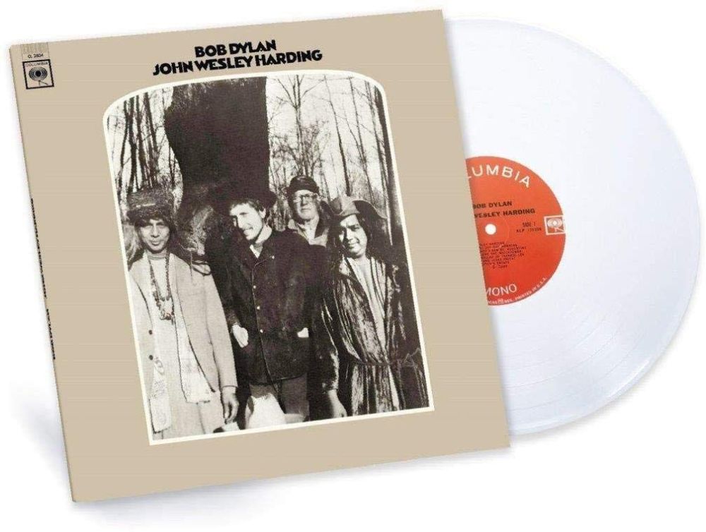 Dylan, Bob - John Wesley Harding (2021 White vinyl reissue) - Vinyl - New
