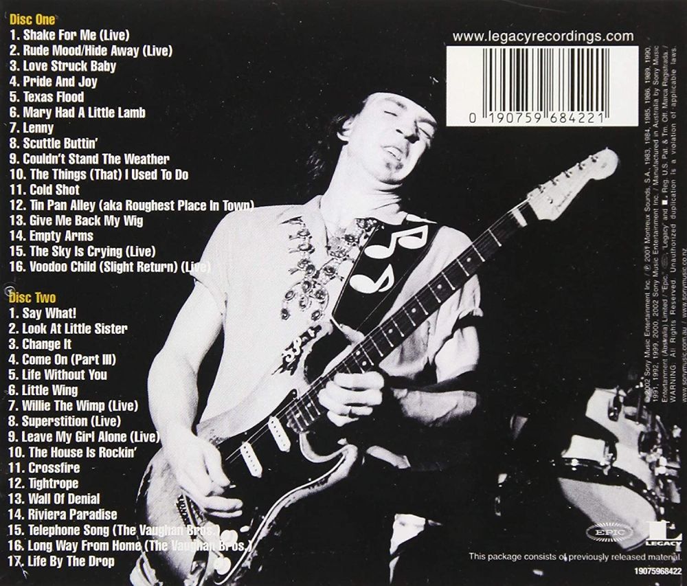 Vaughan, Stevie Ray - Essential Stevie Ray Vaughan, The (2CD) - CD - New