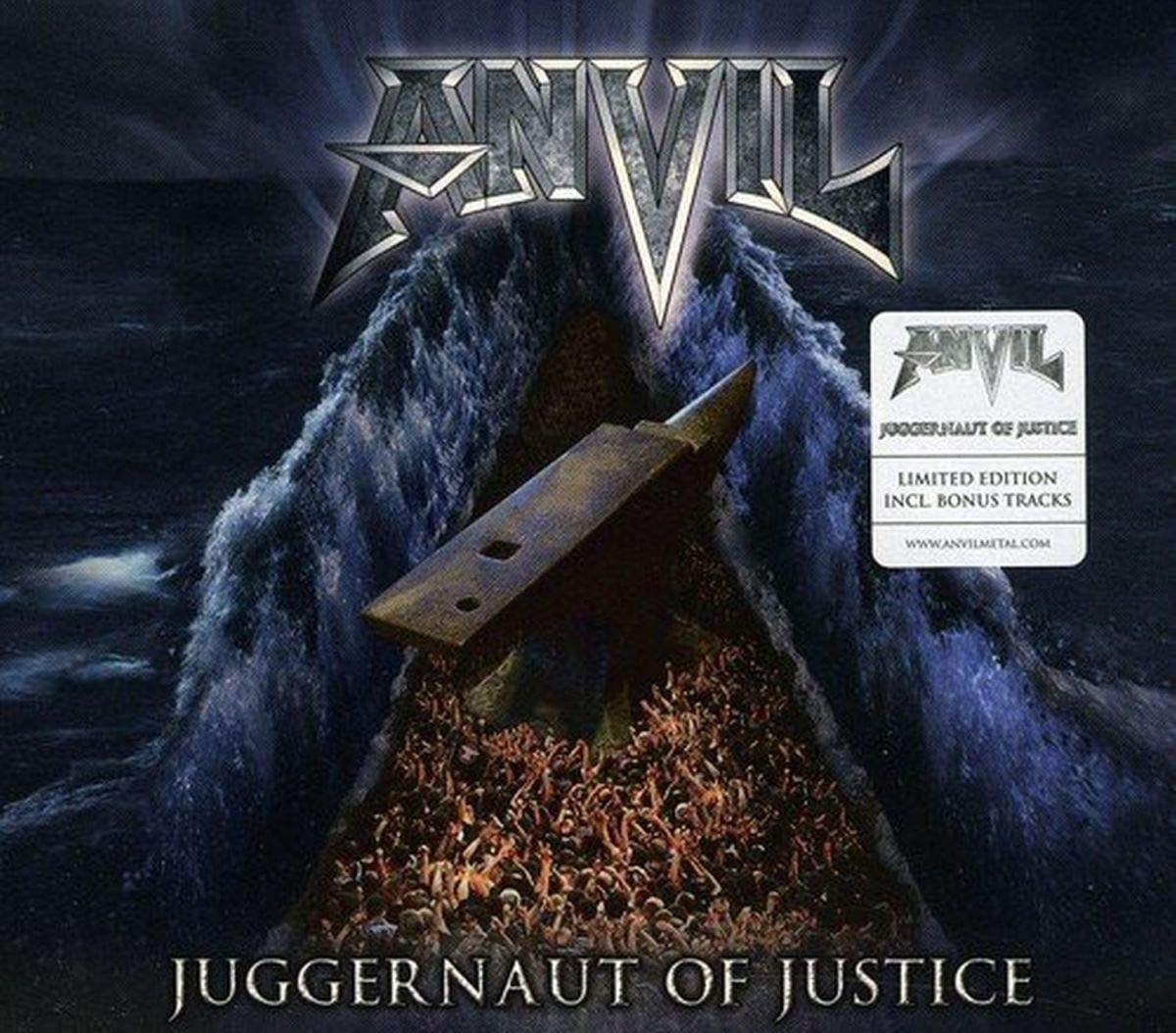 Anvil - Juggernaut Of Justice (Ltd. Ed. digipak with 2 bonus tracks) - CD - New