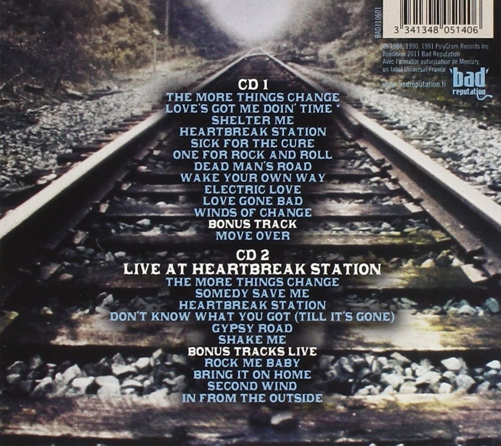 Cinderella - Heartbreak Station & Live At Heartbreak Station (2CD + 4 Bonus Tracks) - CD - New