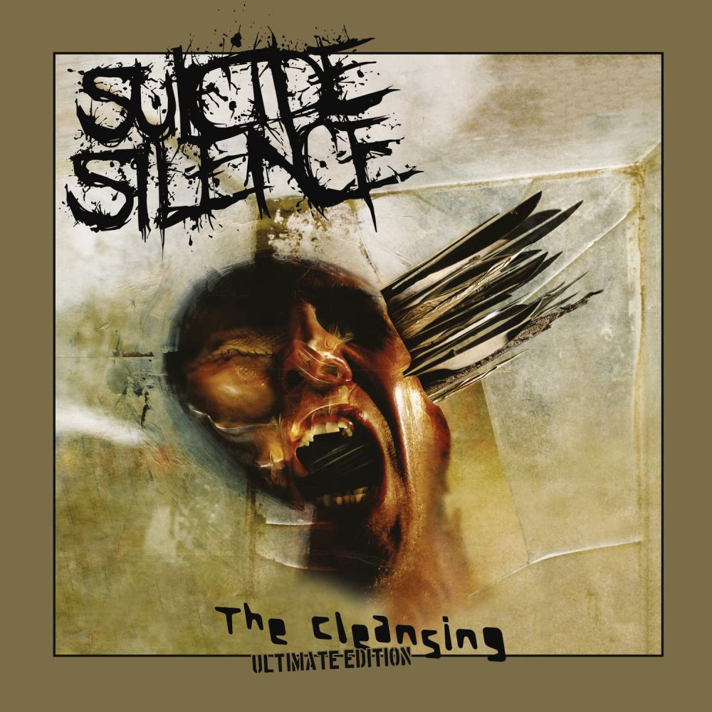 Suicide Silence - Cleansing, The: Ultimate Edition (2022 2LP Transparent Orange/Black Marbled vinyl gatefold reissue with poster) - Vinyl - New