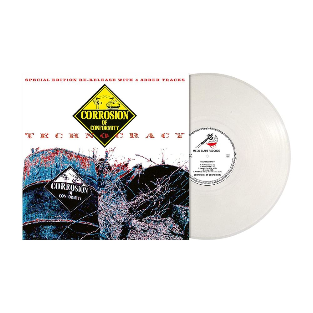 Corrosion Of Conformity - Technocracy (2021 White vinyl reissue with download card) - Vinyl - New