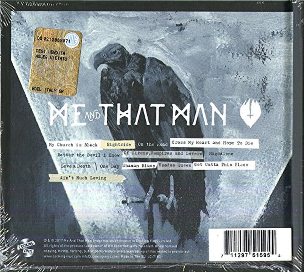 Me And That Man - Songs Of Love And Death (Ltd. Ed. Deluxe bookpack with 2 bonus tracks) - CD - New