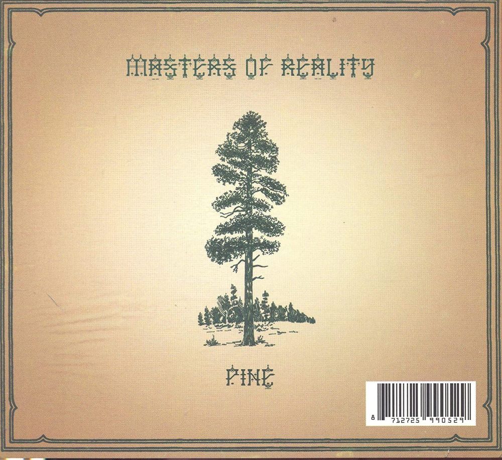 Masters Of Reality - Pine/Cross Dover - CD - New