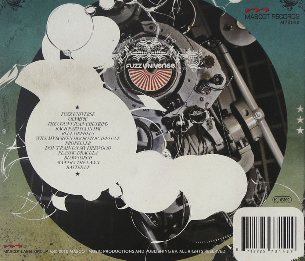 Gilbert, Paul - Fuzz Universe - CD - New