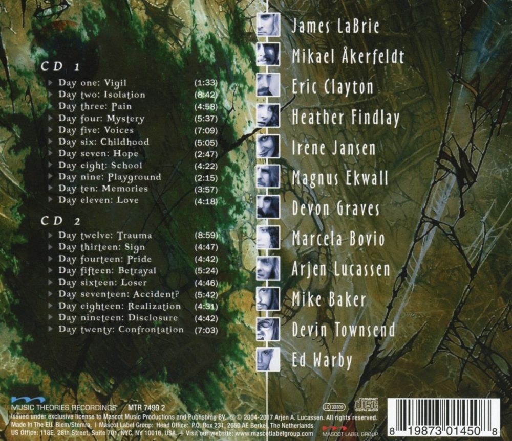 Ayreon - Human Equation, The (2CD) - CD - New