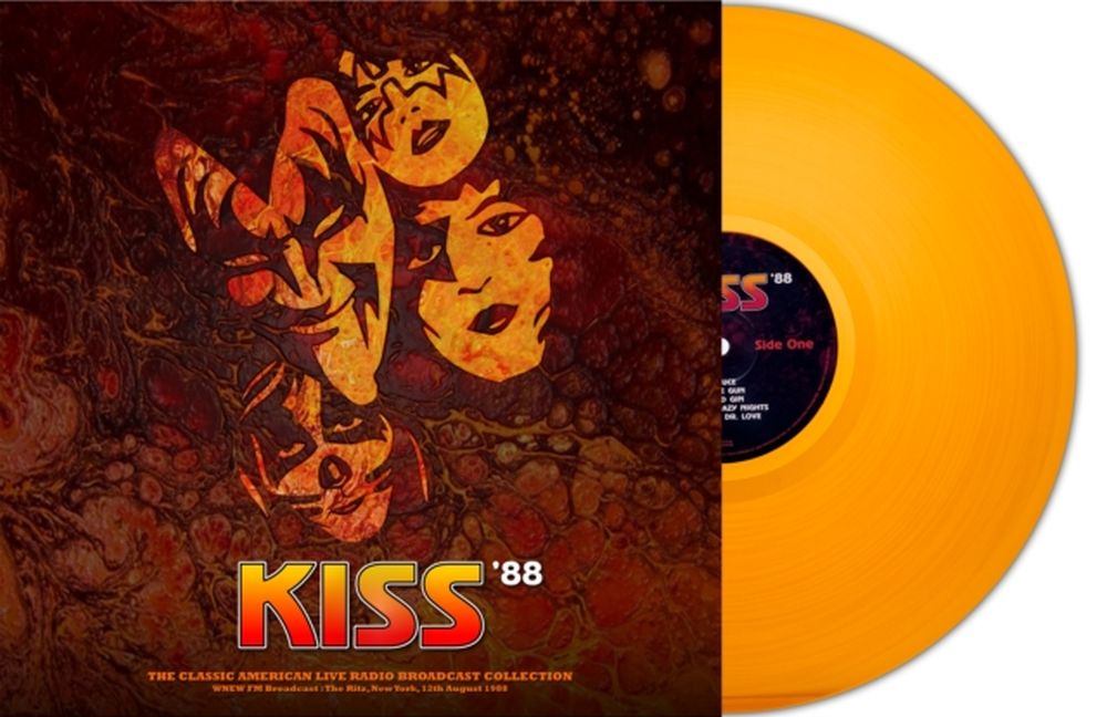 Kiss - Kiss '88: WNEW FM Broadcast - The Ritz New York 1988 (180g Orange vinyl) - Vinyl - New