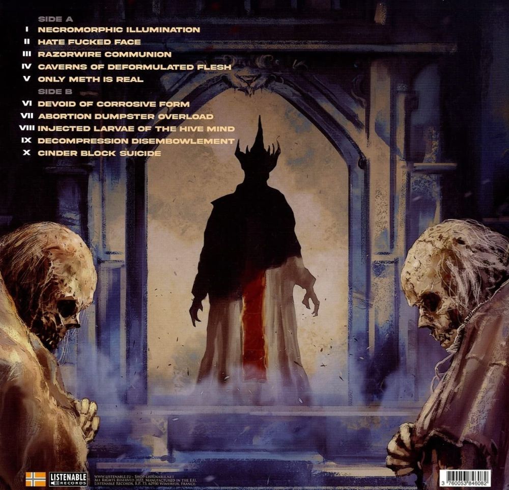 Fetal Blood Eagle - Indoctrinate (Ltd. Ed. Transparent Blue vinyl gatefold) - Vinyl - New
