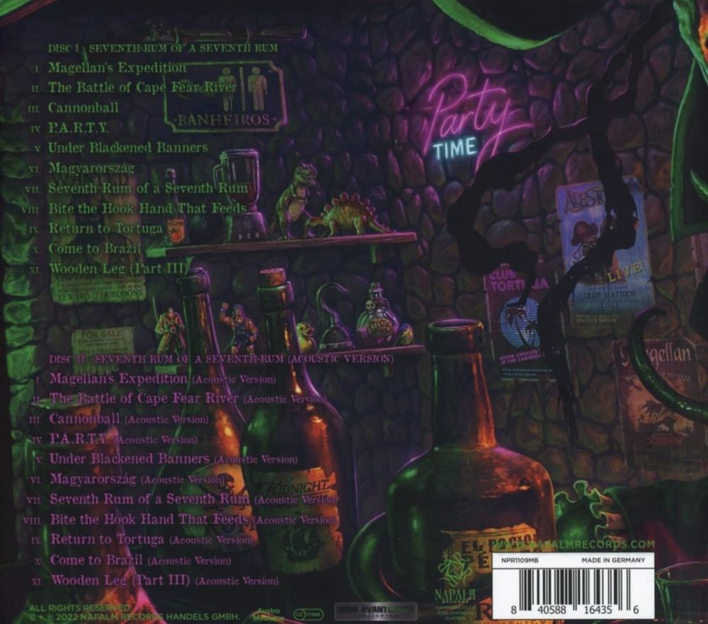 Alestorm - Seventh Rum Of A Seventh Rum (2CD mediabook with bonus acoustic versions) - CD - New