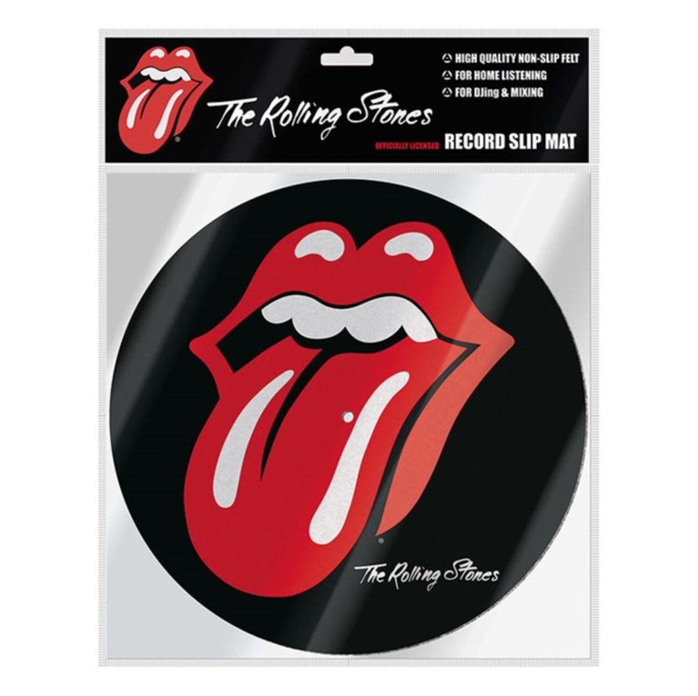 Rolling Stones - Turntable Slipmat Single (Tongue Logo)