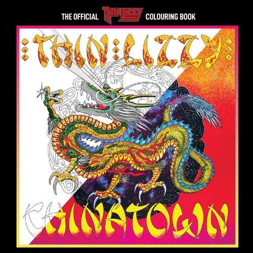 Thin Lizzy - Official Colouring Book, The - Book - New