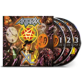 Anthrax - XL - MCMLXXXI-MMXXI (Ltd. Ed. 2CD/Blu-Ray) (RA/B/C) - CD - New