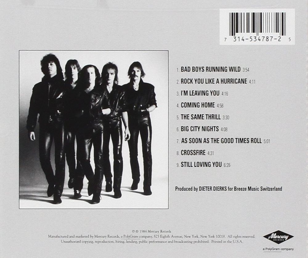 Scorpions - Love At First Sting - CD - New