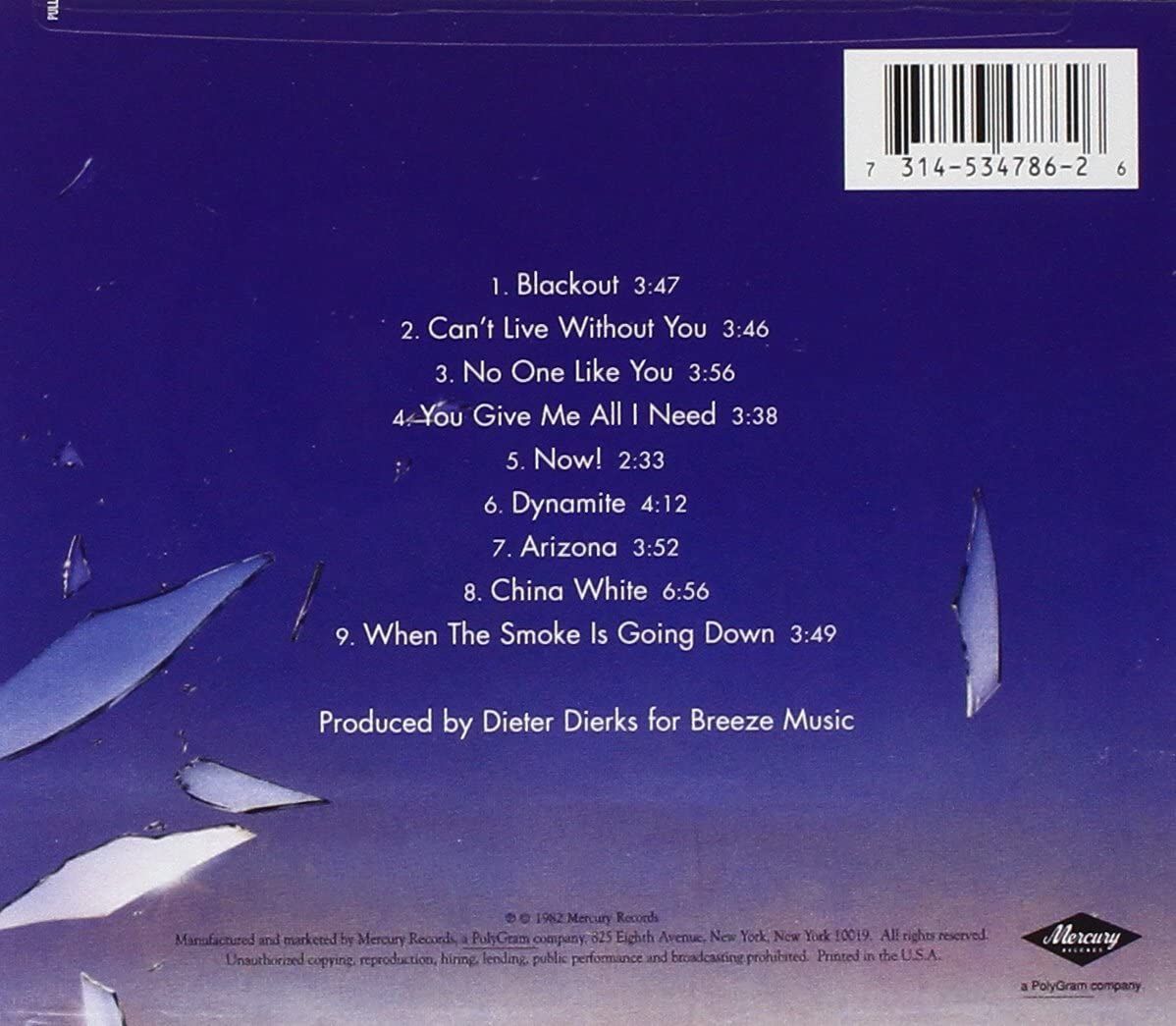 Scorpions - Blackout - CD - New