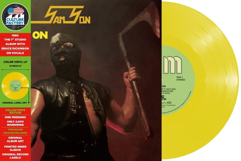 Samson - Head On (Ltd. Ed. 2022 Yellow vinyl reissue - 2000 copies) - Vinyl - New