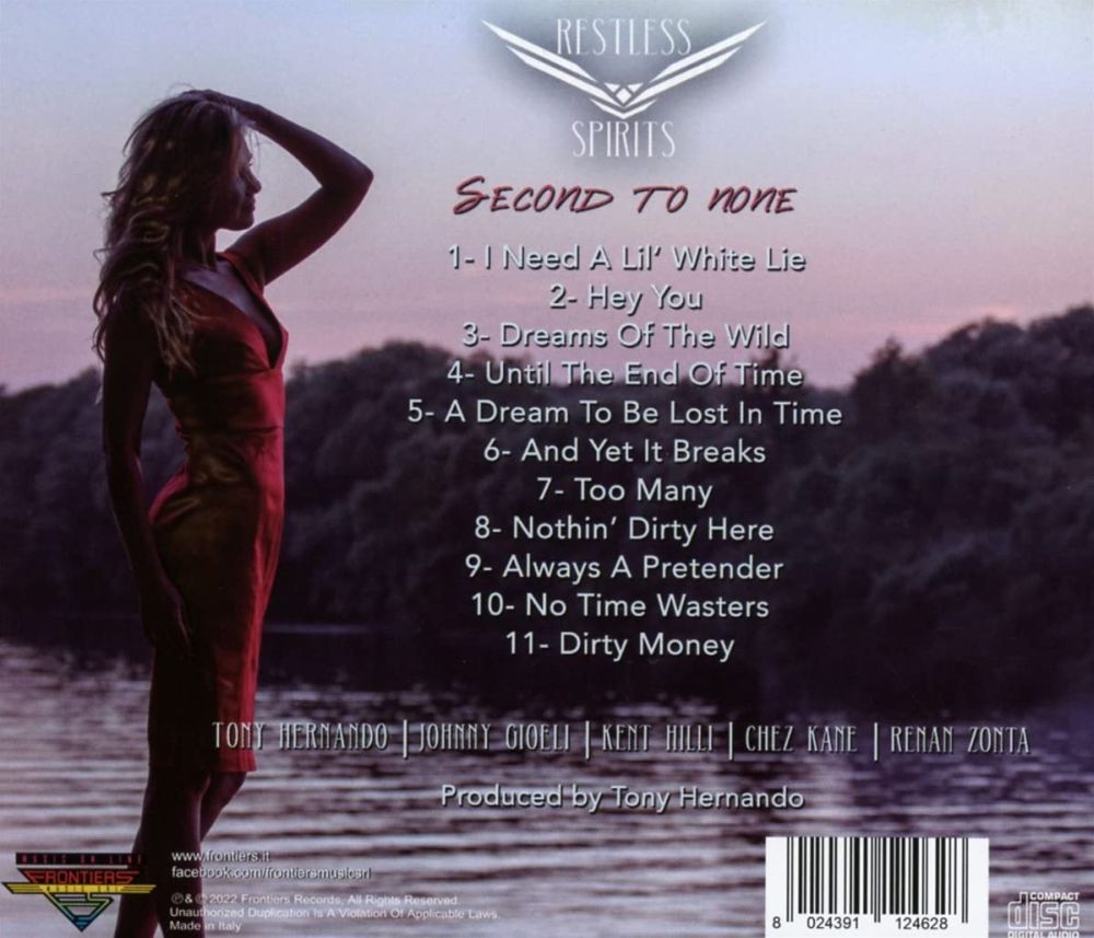 Restless Spirits - Second To None - CD - New
