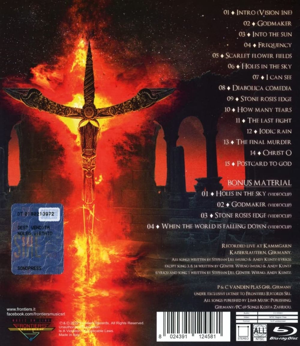 Vanden Plas - Live & Immortal (RA/B/C) - Blu-Ray - Music