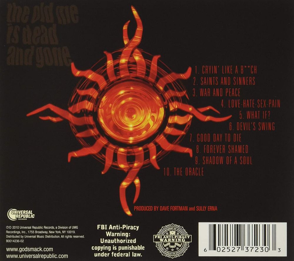 Godsmack - Oracle, The (U.S. digipak) - CD - New