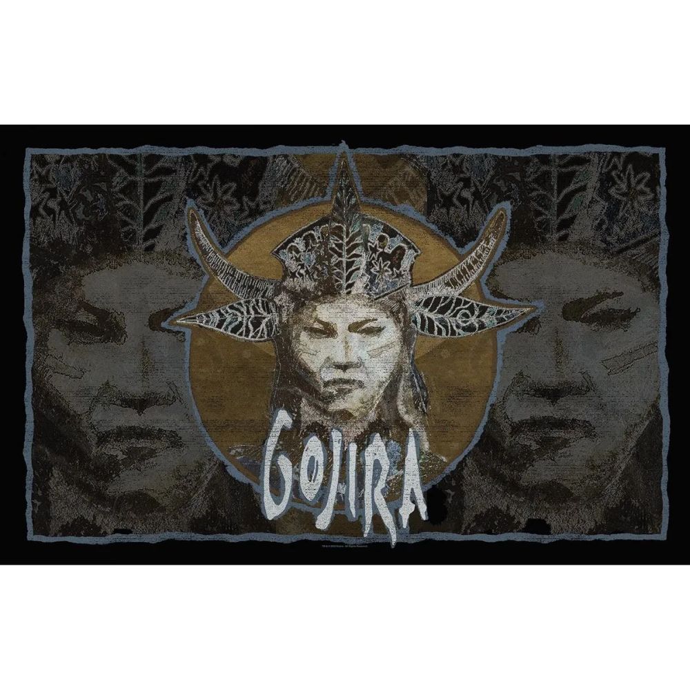 Gojira - Premium Textile Poster Flag (Fortitude) 104cm x 66cm