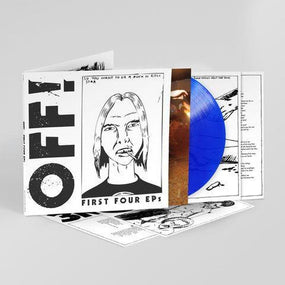 OFF! - First Four EPs (2022 Translucent Blue vinyl gatefold reissue) - Vinyl - New