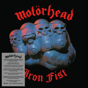 Motorhead - Iron Fist (2022 40th Anniversary Expanded Ed. 2CD mediabook reissue) - CD - New