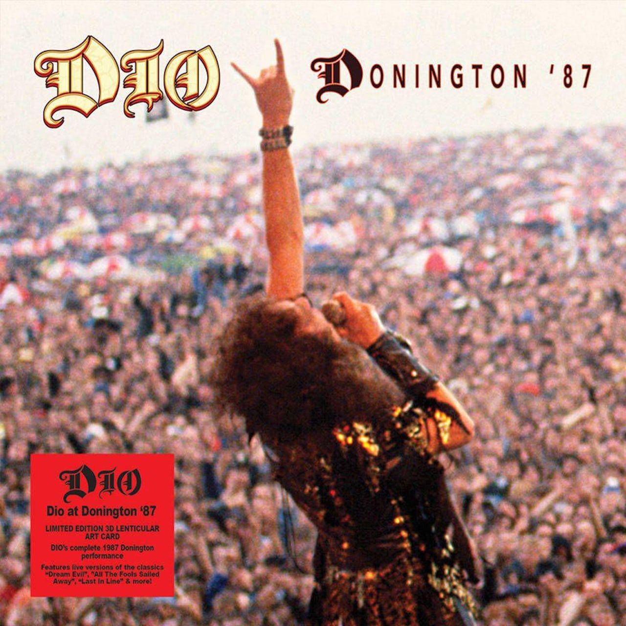 Dio - Dio At Donington '87 (2LP Lenticular sleeve with Etching Ltd. Ed.) - Vinyl - New