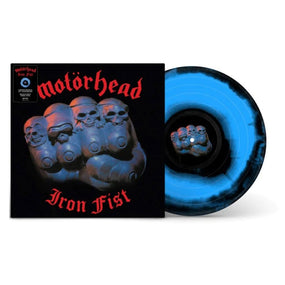 Motorhead - Iron Fist (Ltd. Ed. 40th Anniversary Black/Blue Swirl vinyl reissue) - Vinyl - New