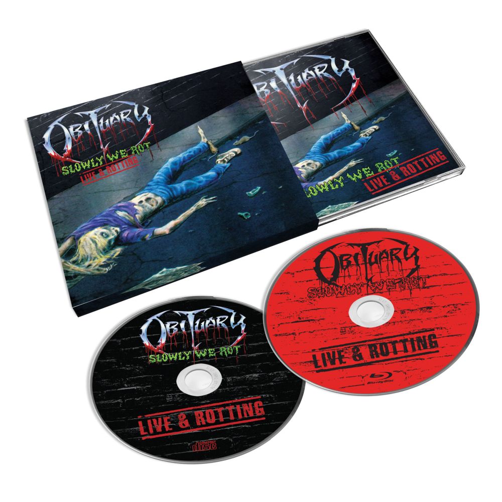 Obituary - Slowly We Rot: Live & Rotting (Deluxe Ed. CD/Blu-Ray) - CD - New