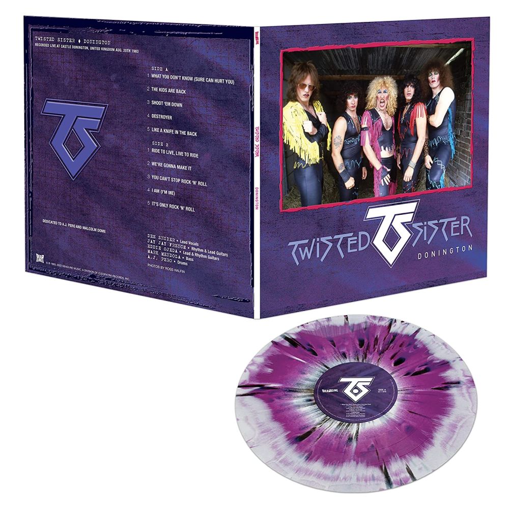 Twisted Sister - Donington (Ltd. Ed. Purple Splatter vinyl gatefold) - Vinyl - New