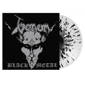 Venom - Black Metal (Ltd. Ed. 40th Anniversary Silver & Black Splatter vinyl reissue) - Vinyl - New