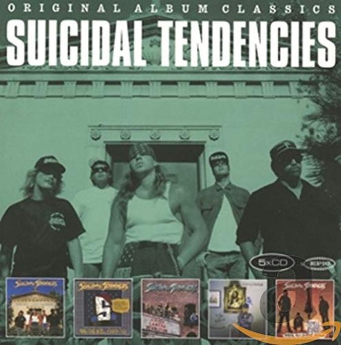 Suicidal Tendencies - Original Album Classics (How Will I Laugh Tomorrow/Controlled By Hatred/Lights... Camera... Revolution/The Art Of Rebellion/Still Cyco After All These Years) (5CD) - CD - New