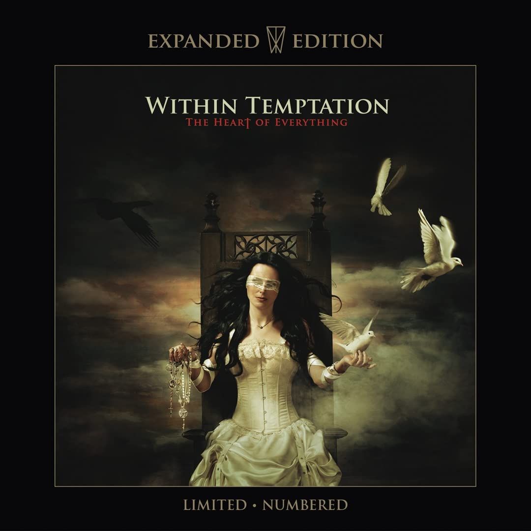 Within Temptation - Heart Of Everything, The (Ltd. Expanded & Numbered 15th Anniversary Ed. 2022 2CD reissue with 4 bonus tracks & live CD) - CD - New