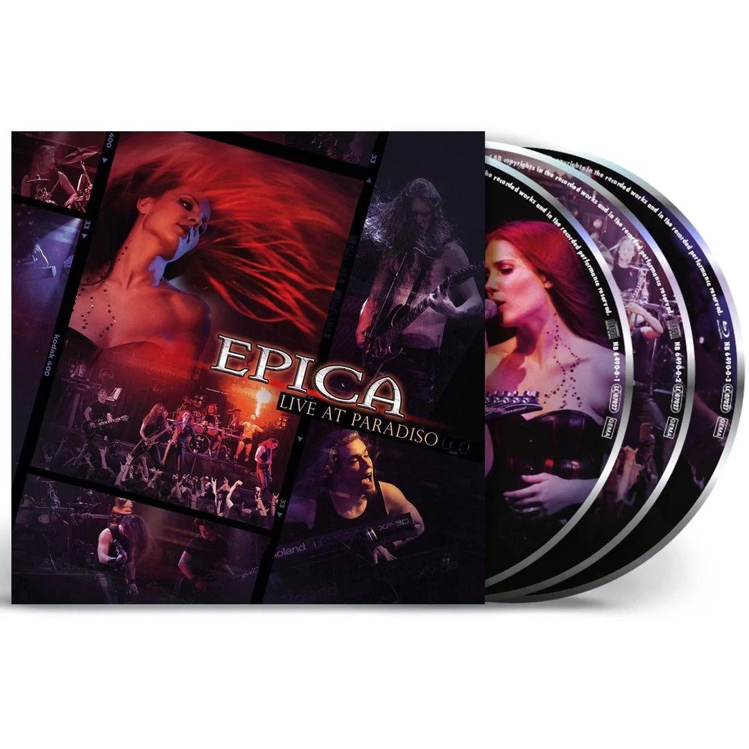 Epica - Live At Paradiso (2CD/Blu-Ray) (RA/B/C) - CD - New