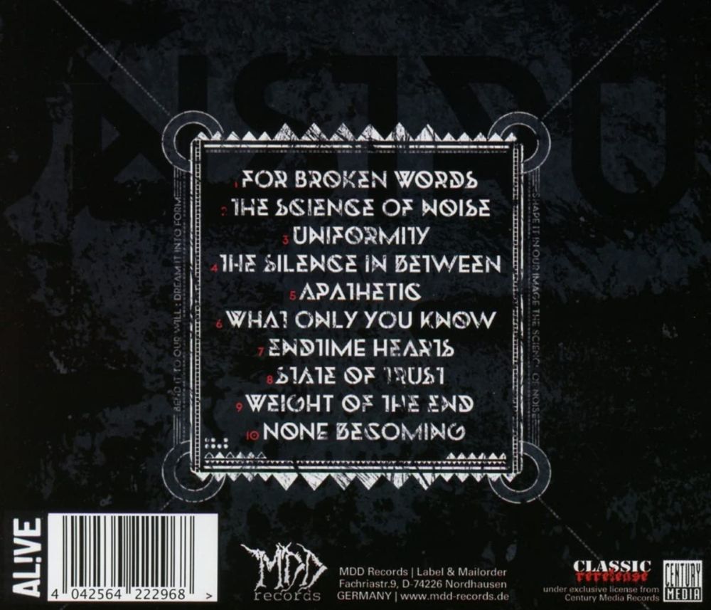 Dark Tranquillity - Construct (2022 reissue) - CD - New