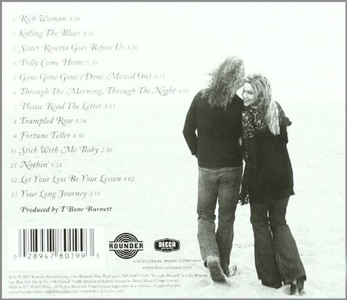 Plant, Robert & Alison Krauss - Raising Sand - CD - New