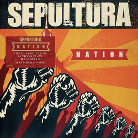 Sepultura - Nation (2022 180g 2LP half-speed mastered gatefold reissue) - Vinyl - New