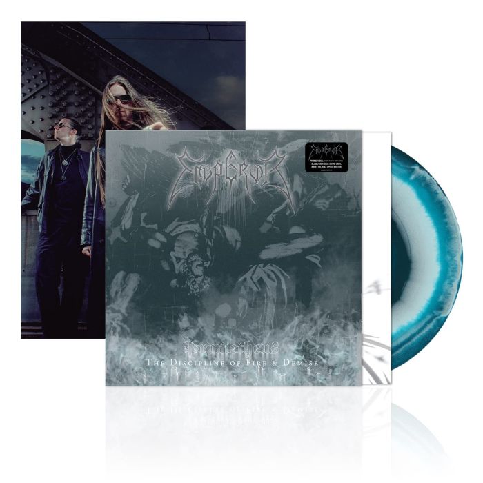 Emperor - Prometheus - The Discipline Of Fire & Demise (2022 Black/Grey/Blue Swirl vinyl Half Speed Master reissue) - Vinyl - New
