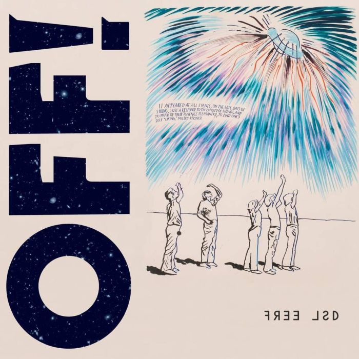 OFF! - Free LSD (Translucent Electric Blue vinyl gatefold) - Vinyl - New