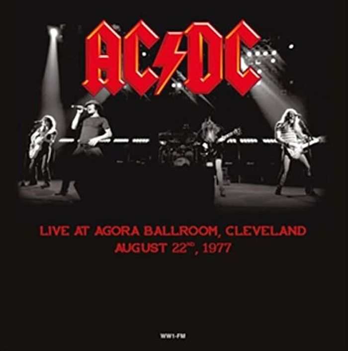 ACDC - Live At Agora Ballroom, Cleveland, August 22nd, 1977 (180g Orange vinyl) - Vinyl - New