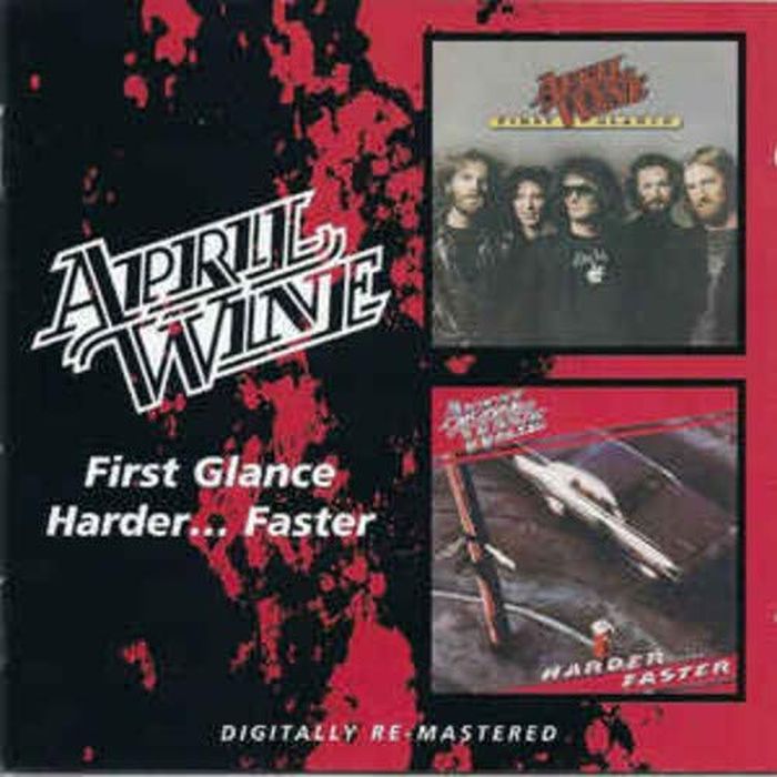 April Wine - First Glance/Harder... Faster (2020 remastered reissue) - CD - New