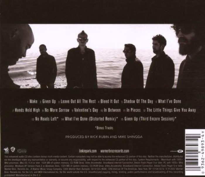 Linkin Park - Minutes To Midnight (Euro. Tour Ed. with slipcase & 3 bonus tracks) - CD - New