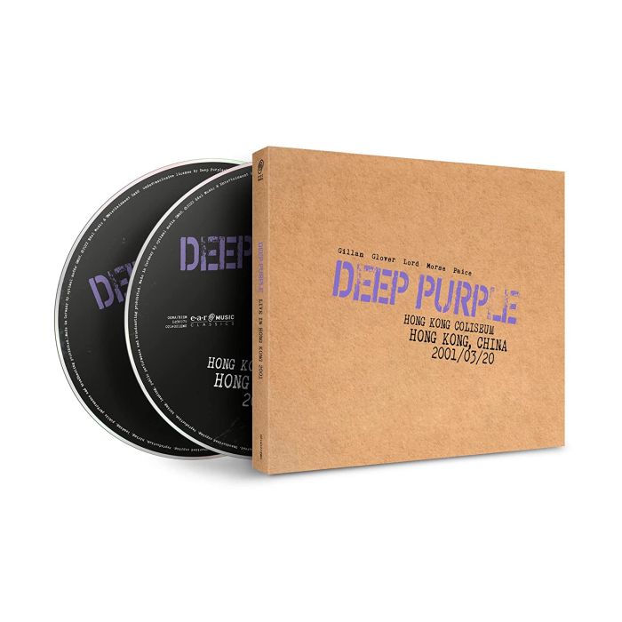 Deep Purple - Live In Hong Kong 2001 (Ltd. Ed. 2CD - numbered ed. of 10,104) - CD - New