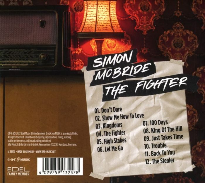 McBride, Simon - Fighter, The - CD - New